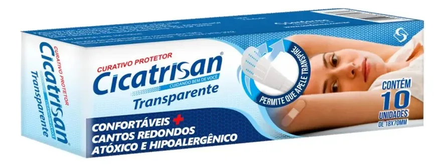 Curativos Cicatrisan Transparente C/10