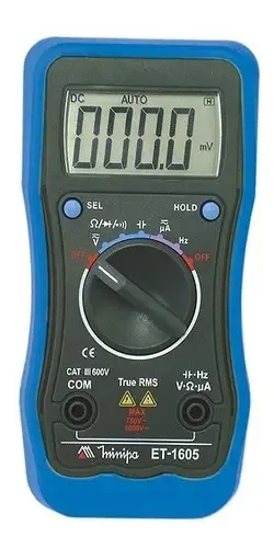 Multimetro Digital Et1605 Minipa