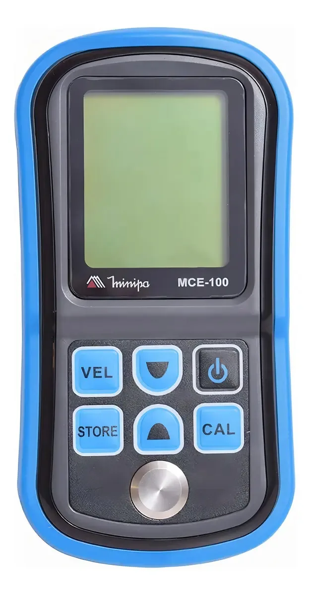 Medidor de Espessura Chapa 220mm 1.2mm Minipa MCE-100 Ultrassônico