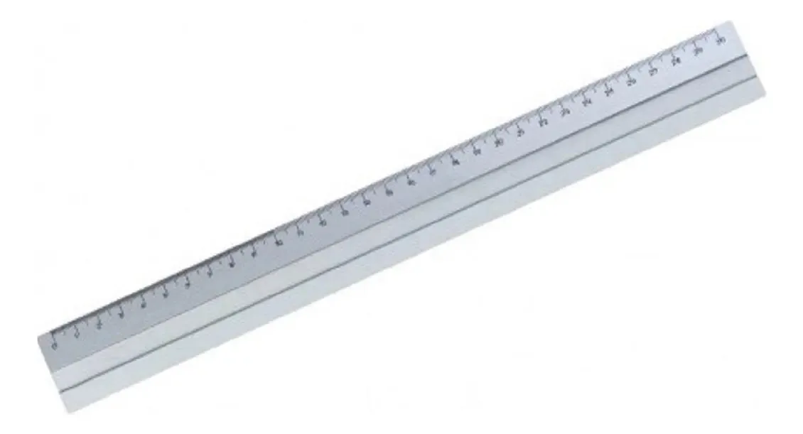 Régua Em Alumínio 30cm