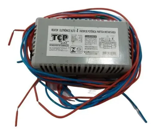 Reator Eletronico 2x40-36w Bivolt- Top Line