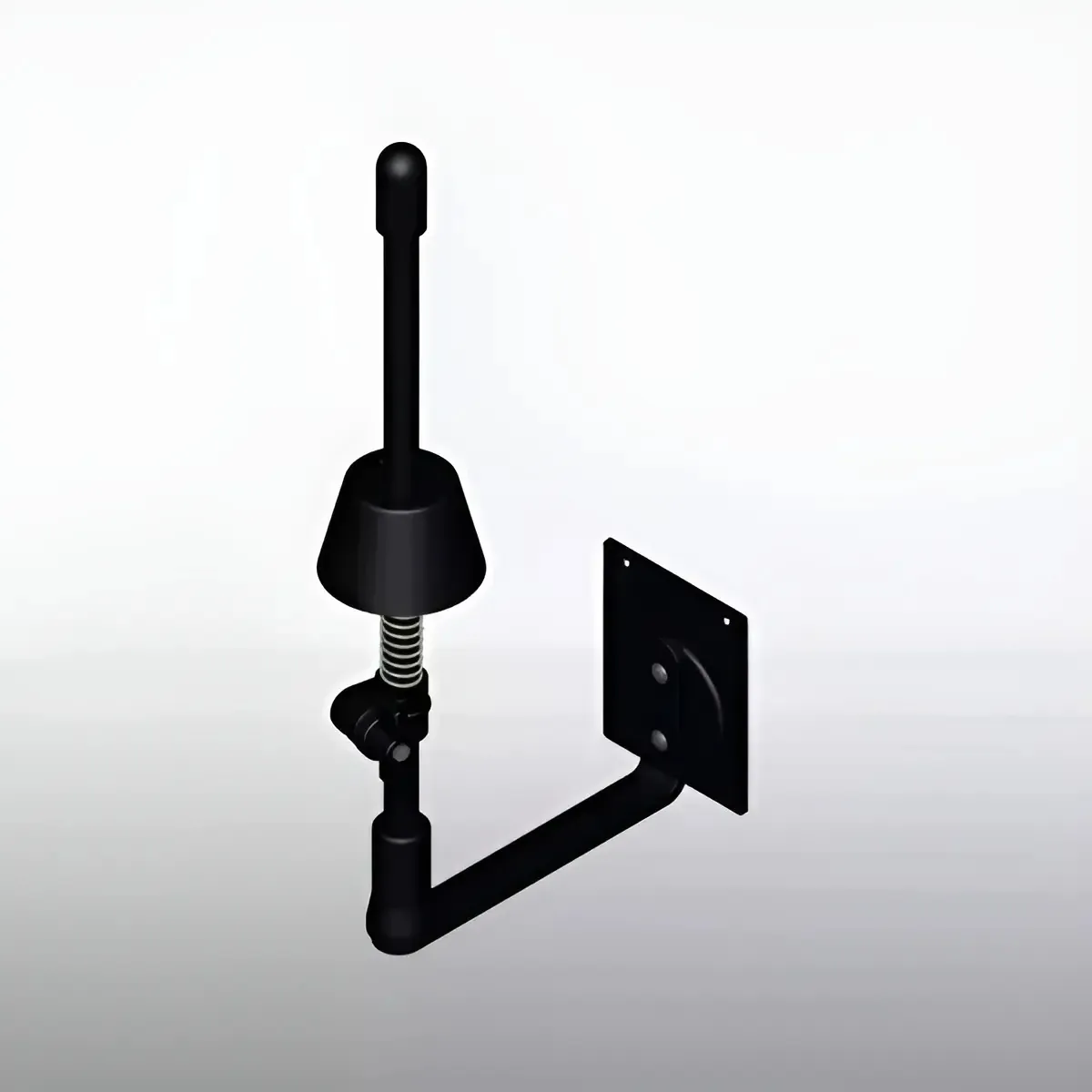 Suporte de Parede Para Clarinete Ou Flauta Transversal Vector SW-1509 Preto