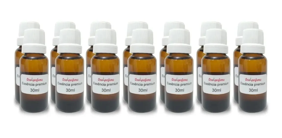 12 Essências 30ml P/ Perfumes Premium