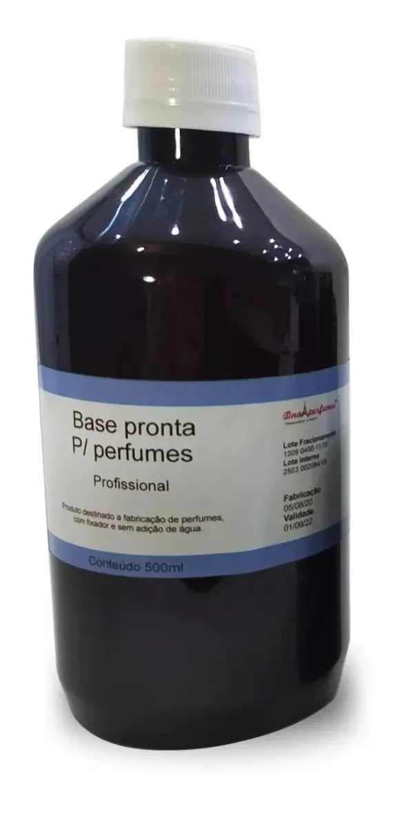 Base Já Pronta Profissional P/ Perfumes Importados 500ml
