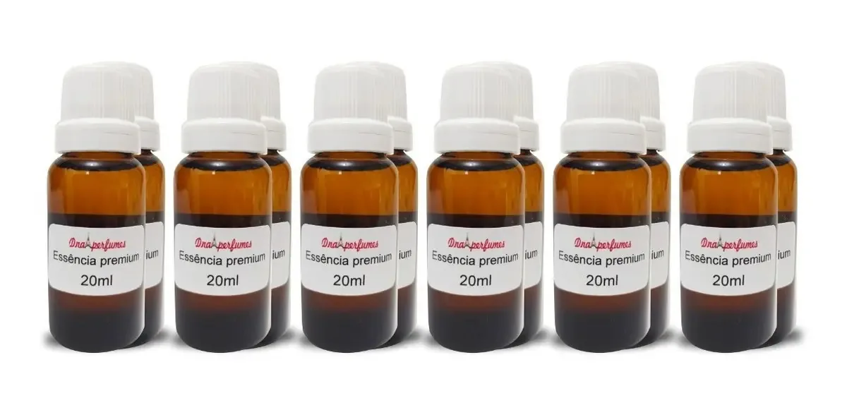 20 Essências Premium De 20ml P/ Perfumes