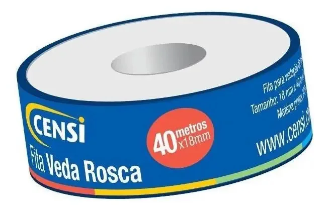 Fita Teflon 18 X 40 Mt 7583 1 Censi