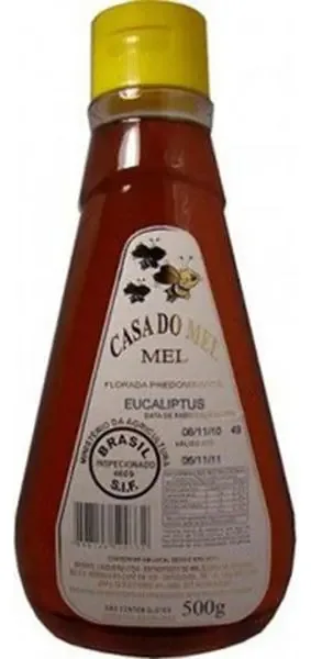 Mel Eucalpitus Bisnaga 500g Casa Do Mel