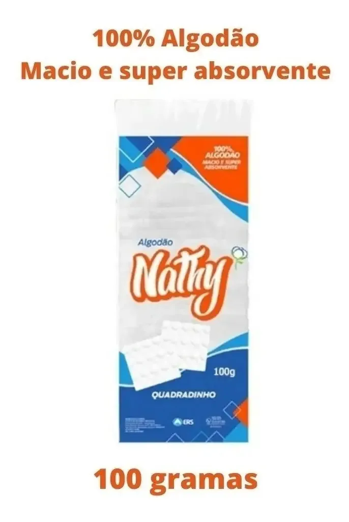 Algodao Quadrado Nathy 100g