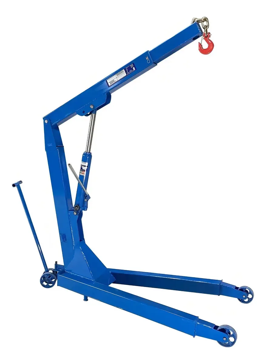 Guincho Hidráulico 3 Ton Roda Poliuretano Alongável G3001E