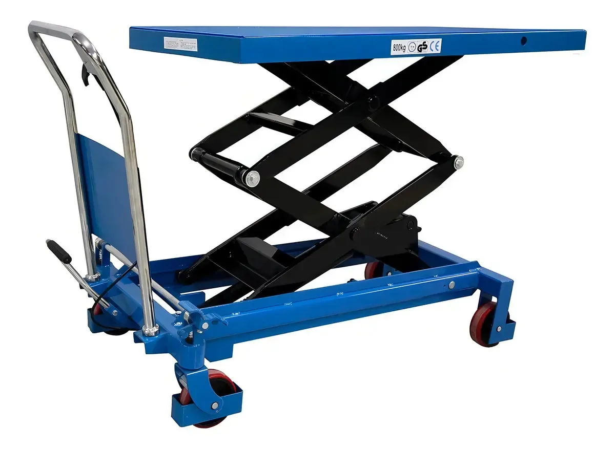 Mesa Hidráulica Pantográfica Bovenau MEE800 800kg Regulagem Altura