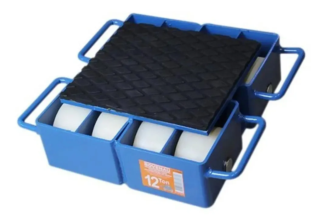 Tartaruga para Cargas Traseira Bovenau TN12000 Rodas Nylon 12 Toneladas