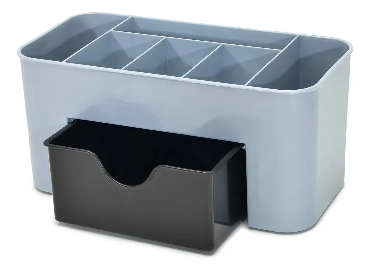 Organizador De Cosméticos Maquiagem Porta Lápis Escritório