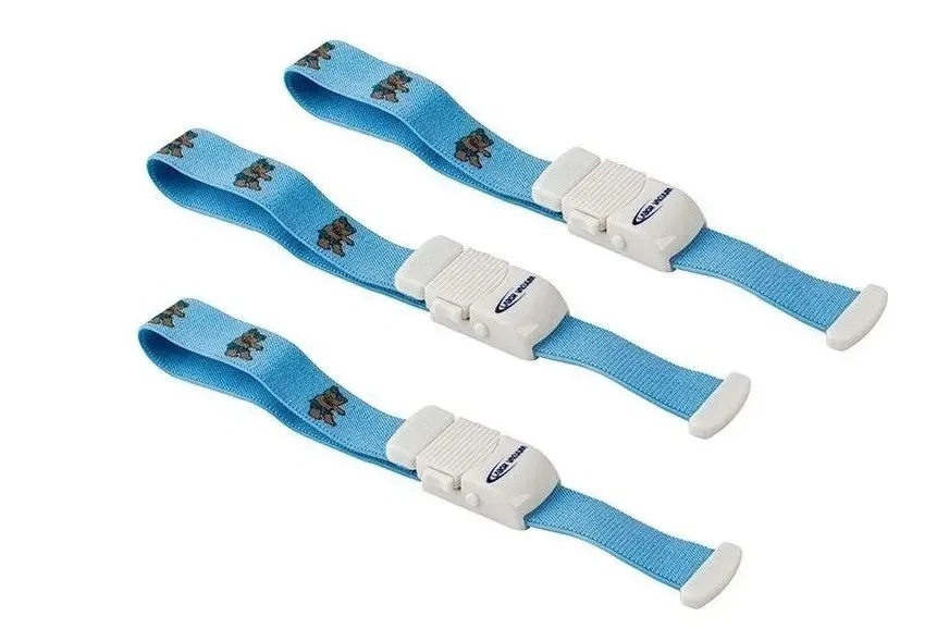 Kit 3 Garrotes Infantil Torniquete Procedimento Enfermagem