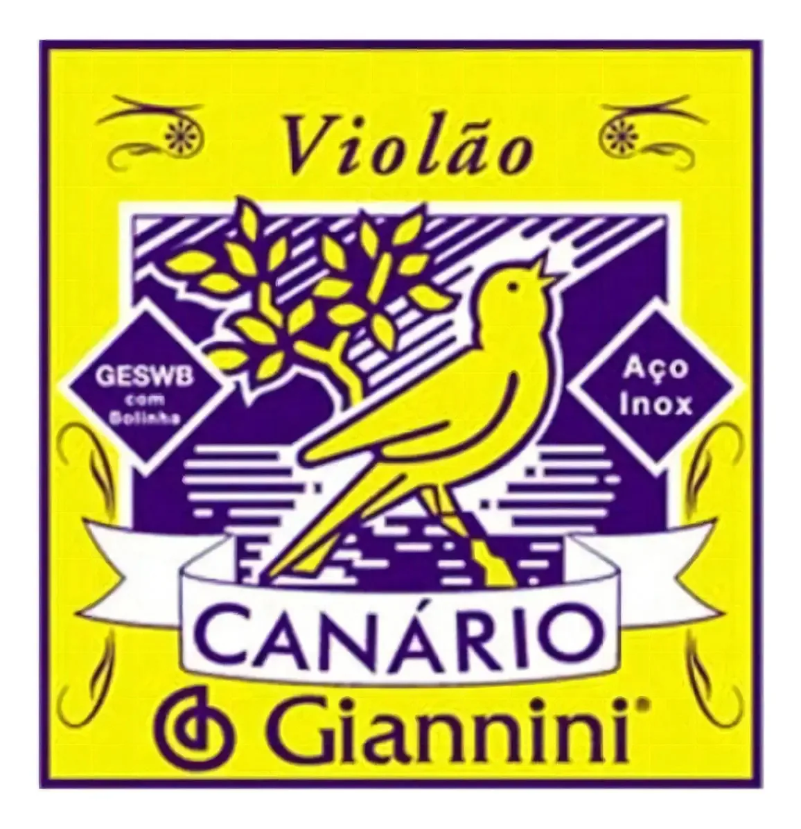 Corda De Nylon Canário Genw5 Para Violão 5 Corda Giannini