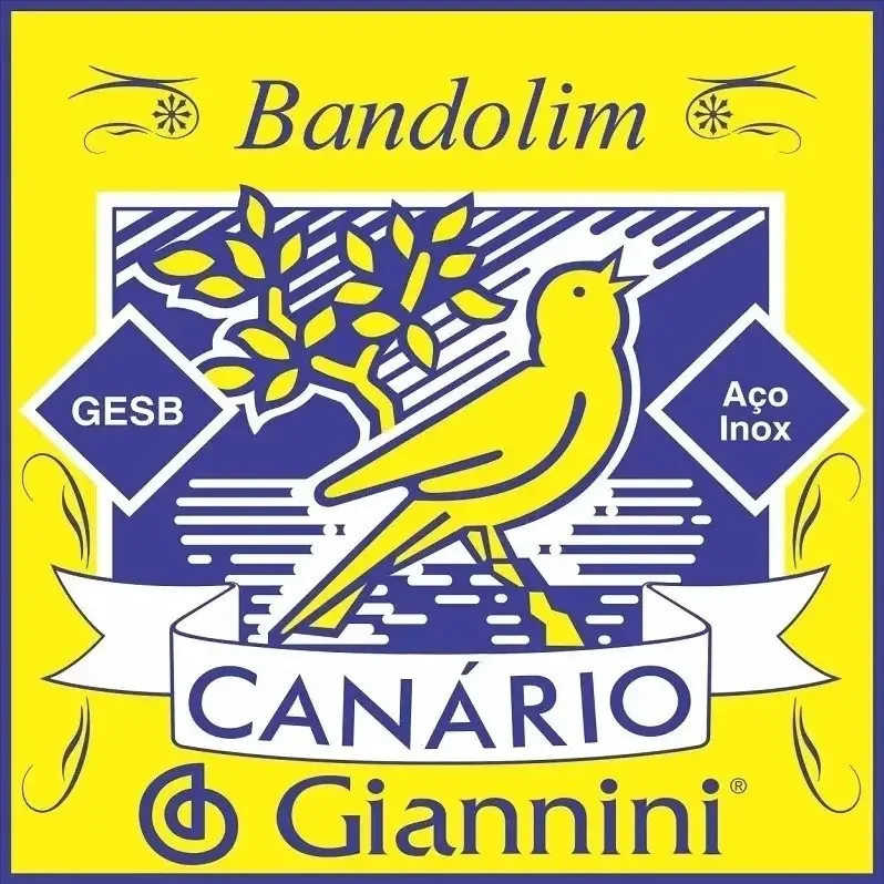 Encordoamento Bandolim Giannini Canario