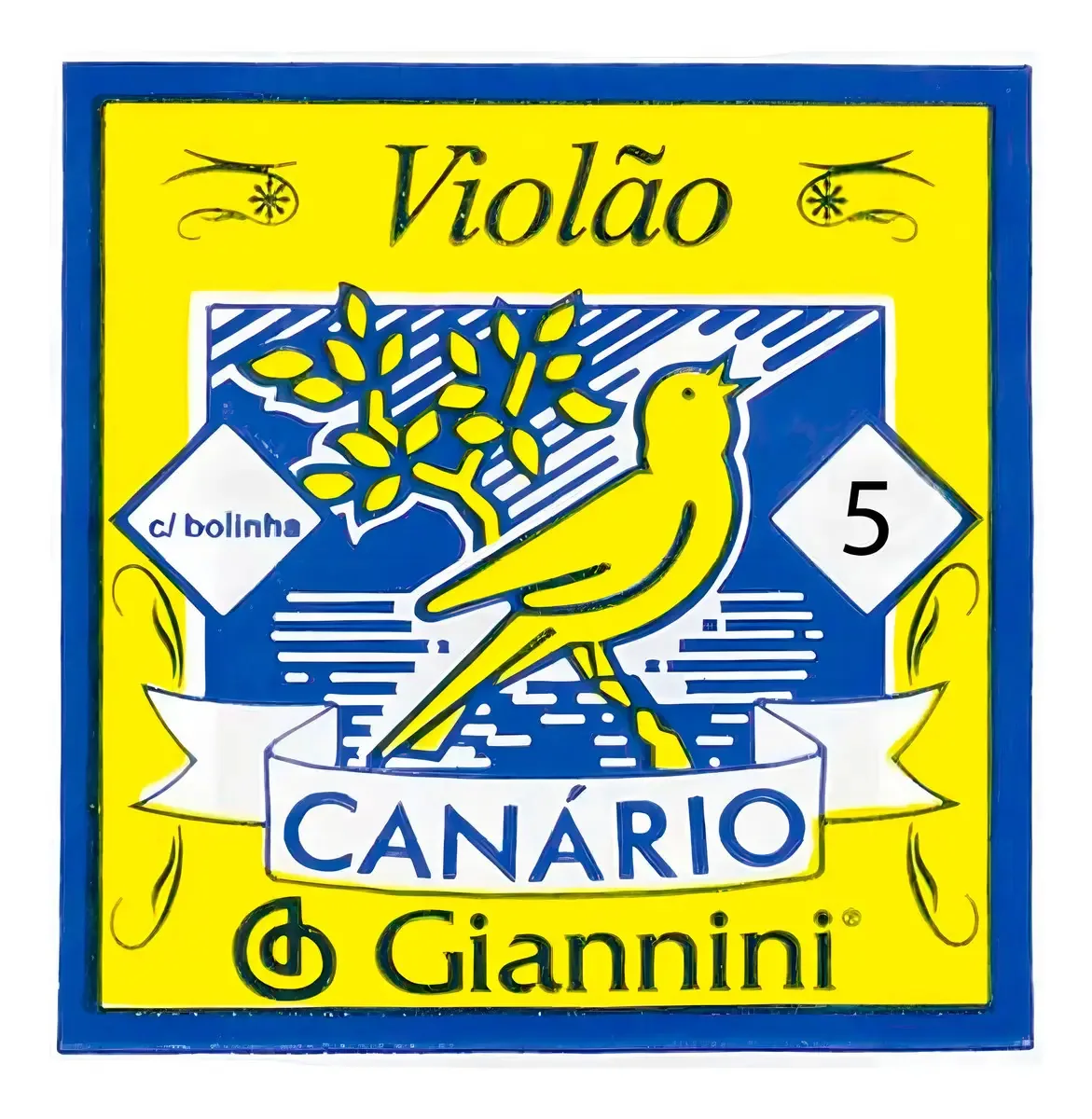 Corda Avulsa Giannini Canário Quinta Violão Náilon GENWB.5