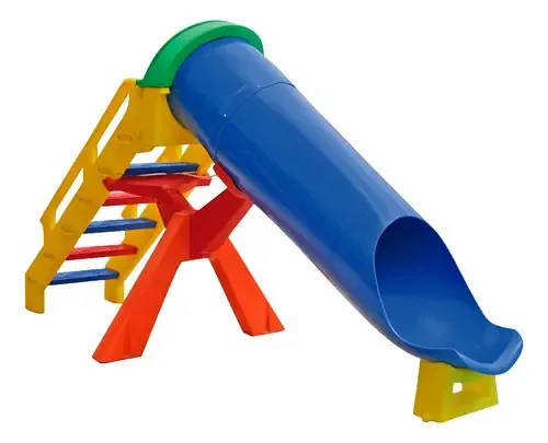 Escorregador Toboágua Plastico Infantil Para Piscina Freso Azul
