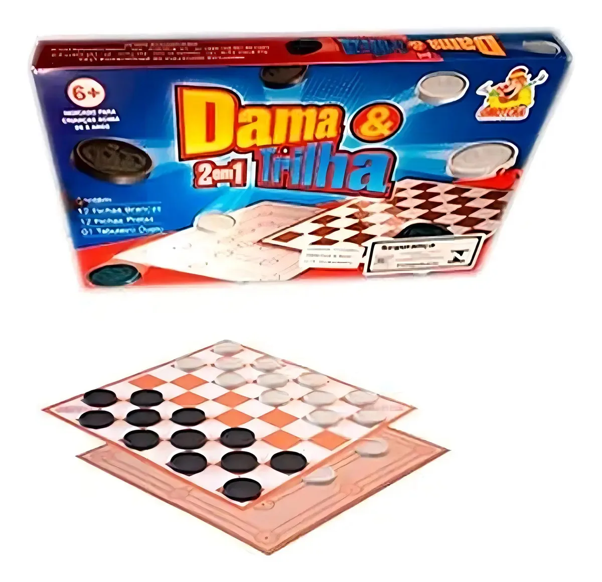 Jogo Dama E Trilha Omotcha