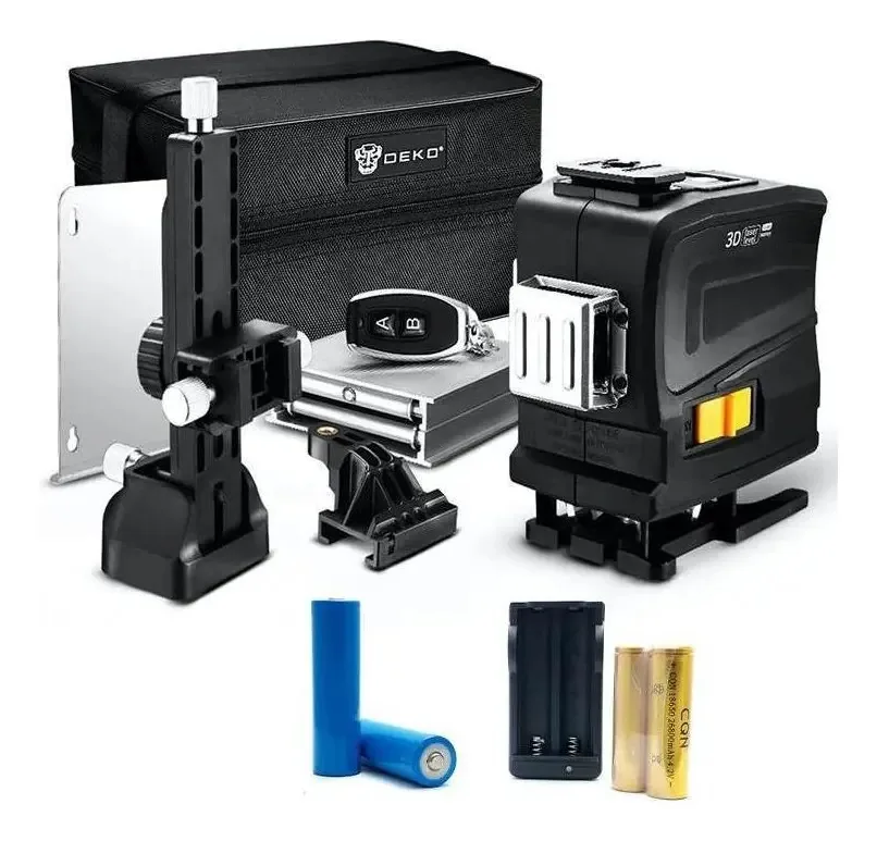 Nivel A Laser 3d 12 Linhas Luz Verde