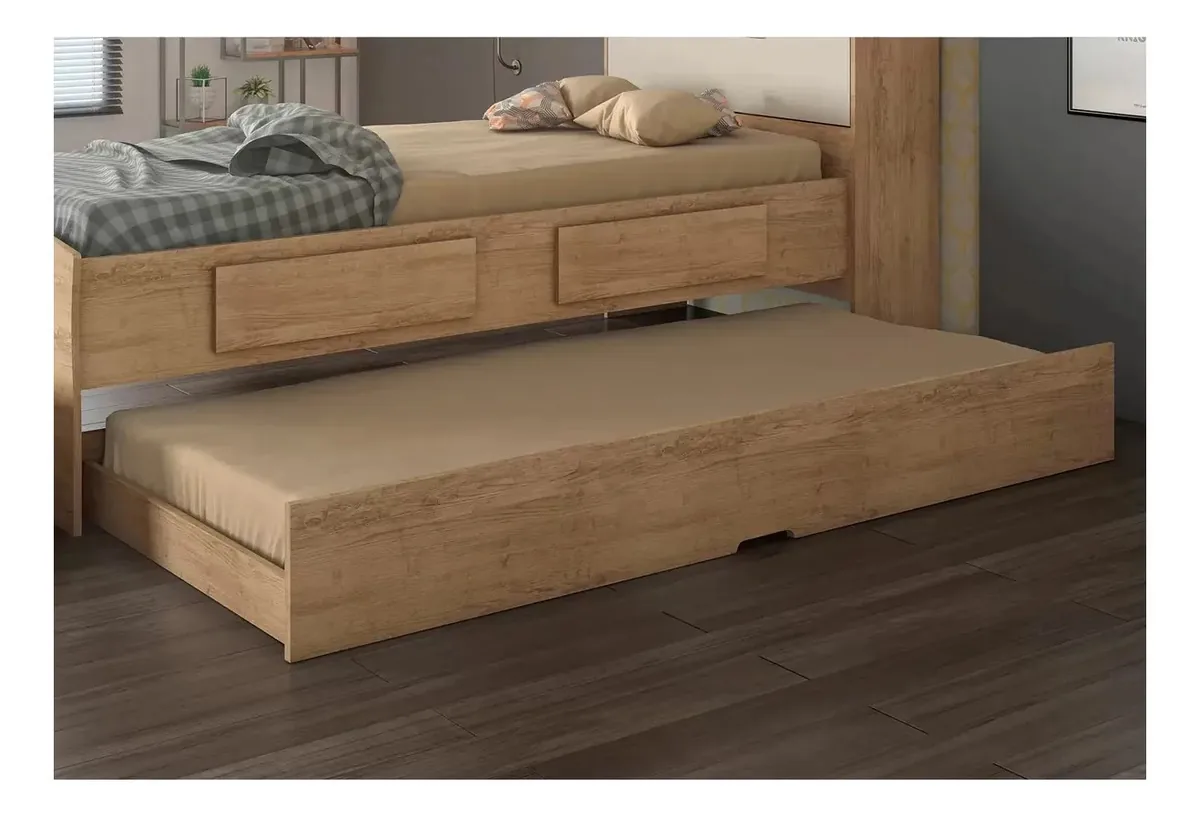 Cama Auxiliar Premium Espresso Móveis