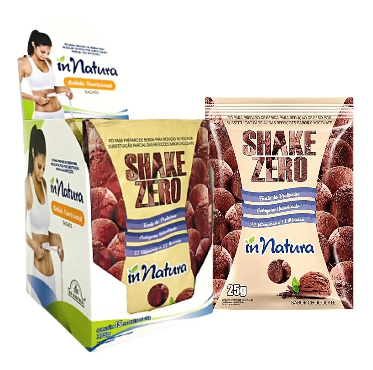 Shake Chocolate 15 Sachês
