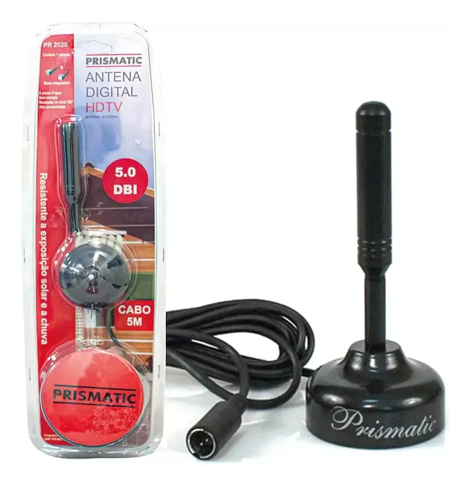 Antena Digital Hdtv 5.0 Dbi Prismatic Pr2020