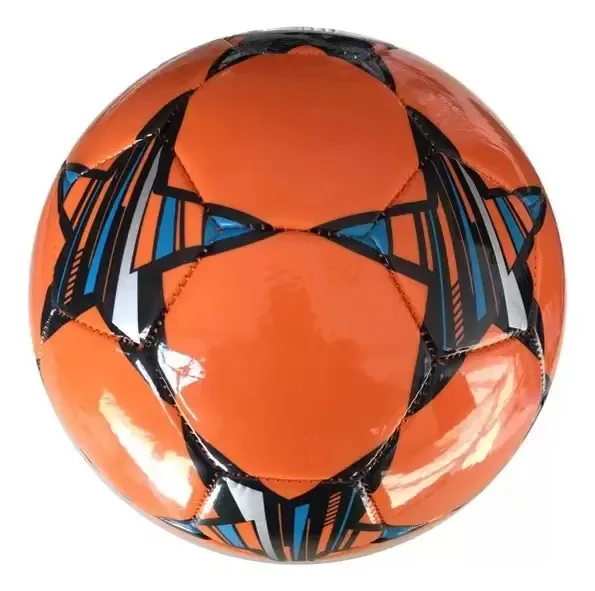 Bola De Futebol Amarela Faixa Azul E Preta 395g Dtc