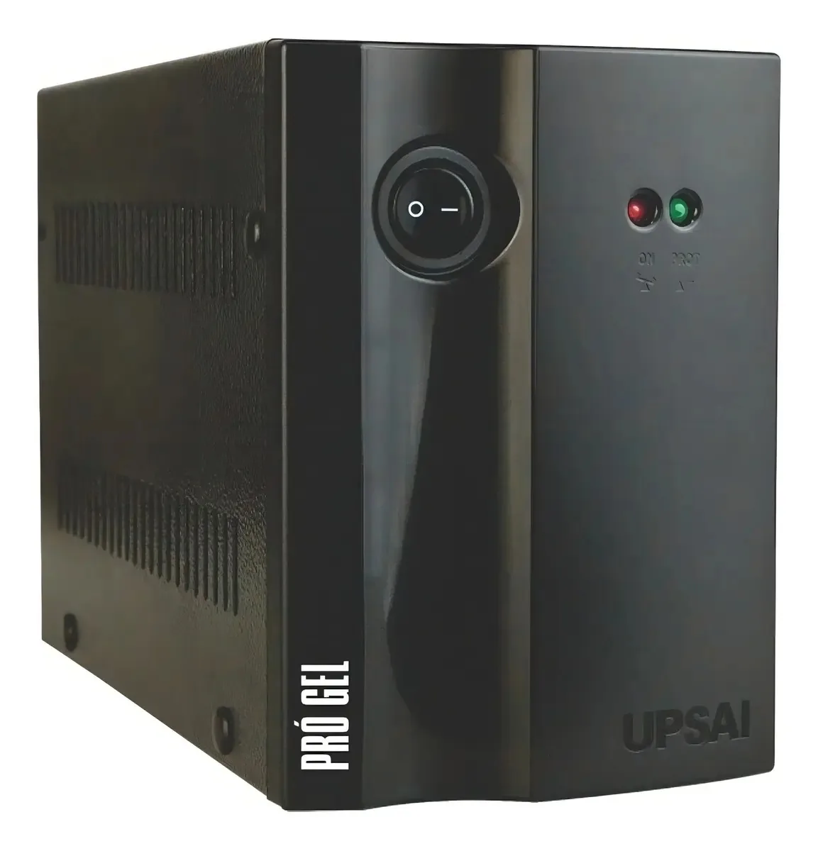 Estabilizador Progel 3 2000va 2kva 220v Entrada E 220v Saídas Upsai Monovolt Linha Informática Eletrodoméstico Cor Preto