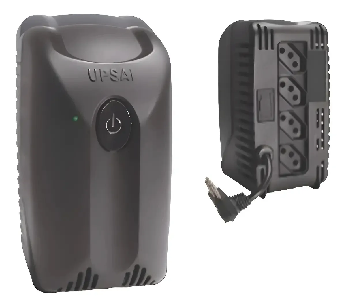 Estabilizador Upsai 300 VA para Micro Torre com 4 Tomadas e USB