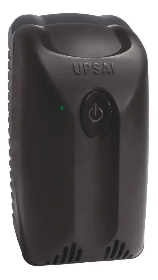 Estabilizador Upsai Pro Gel 300VA Preto 4 Tomadas
