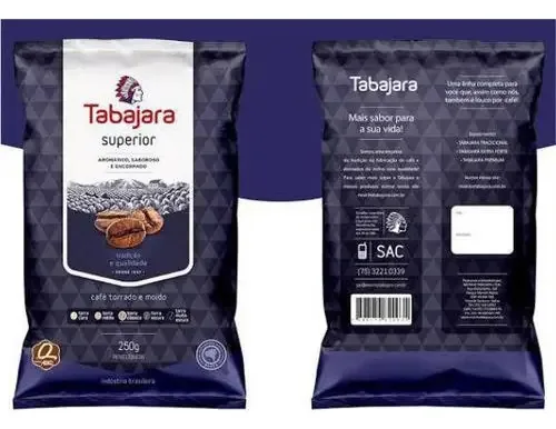 Café instantâneo Tabajara pacote x 5