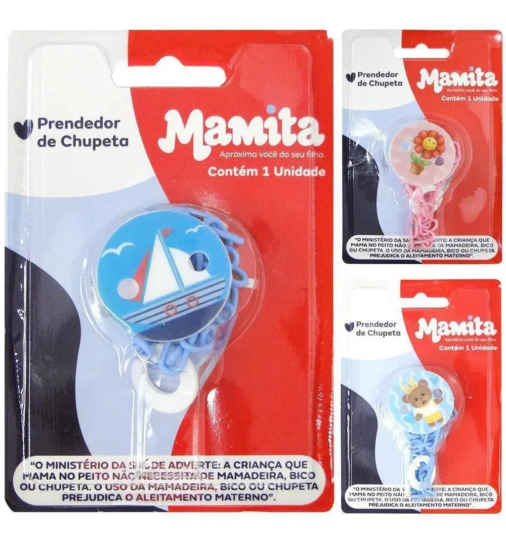 Prendedor De Chupeta Mamita