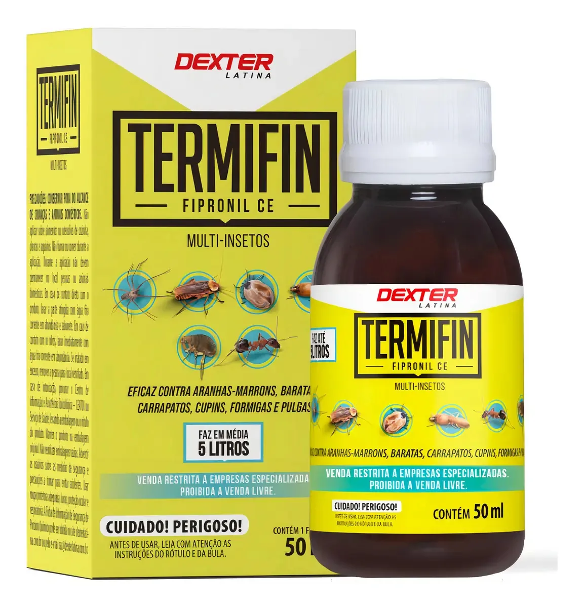 Termifin Fipronil Ce Multi Insetos 50ml