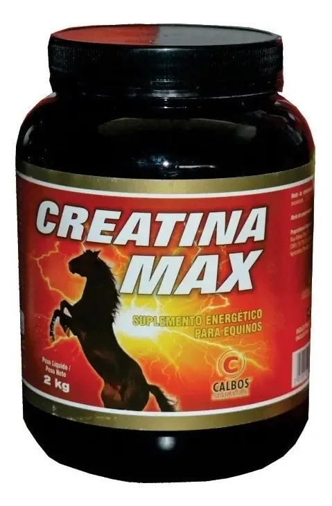Creatina Max 2kg Pó Calbos Suplemento Para Cavalos