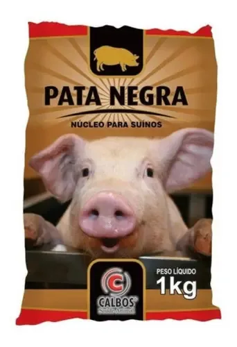 Kit 10 Núcleo Pata Negra 1kg Vitamina Para Suínos Calbos