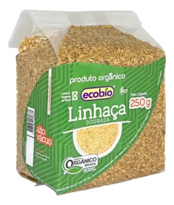 Linhaça Dourada Orgânica Ecobio 250g