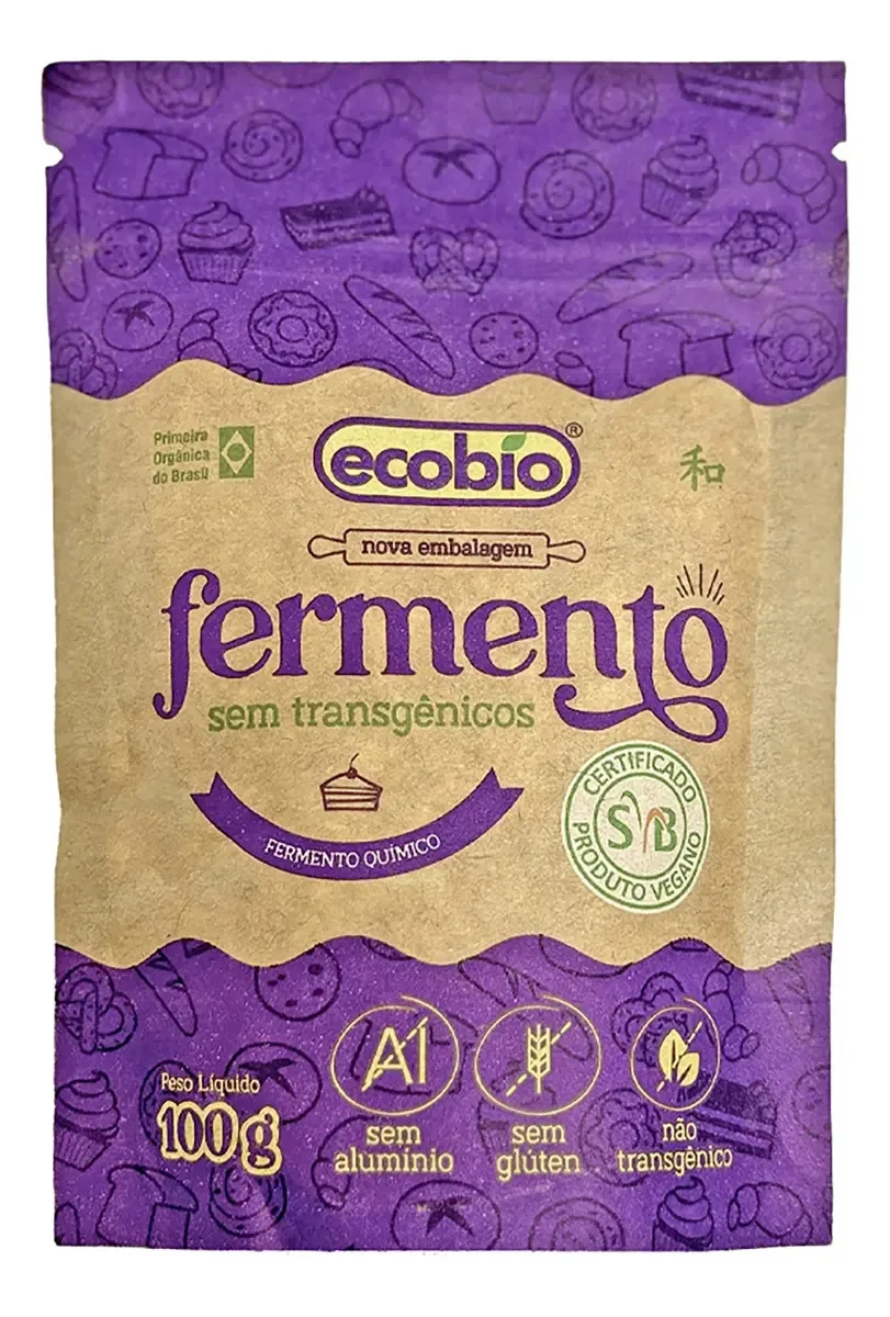 Fermento Não Transgênico Ecobio 100g
