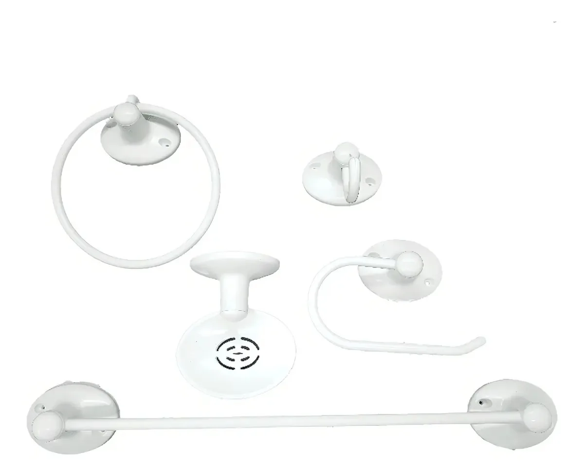 Kit Acessorios Branco Metasul 5pcs