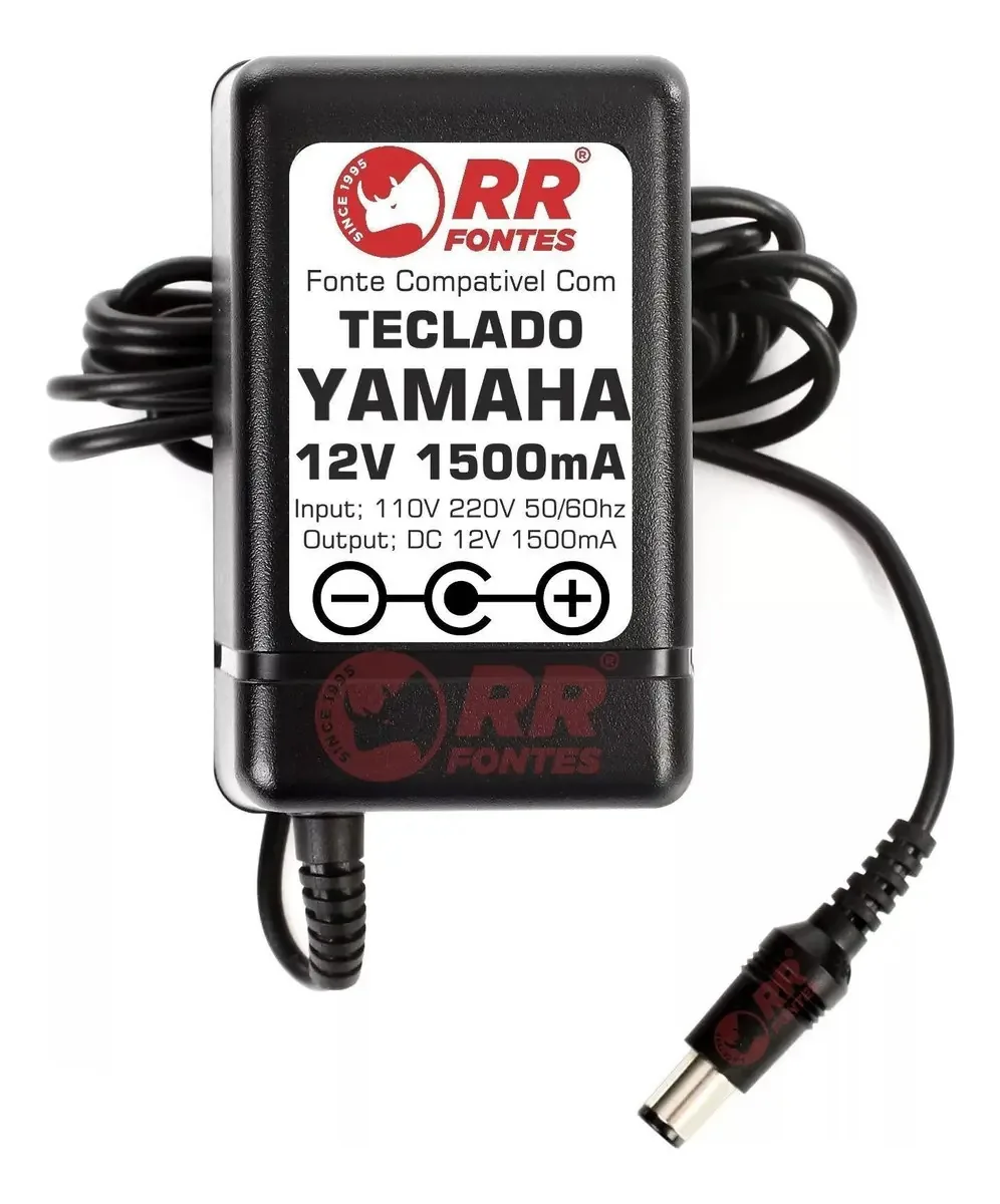 Fonte 12v Para Teclado Yamaha Ydp-135r 161 V240 103 142 143