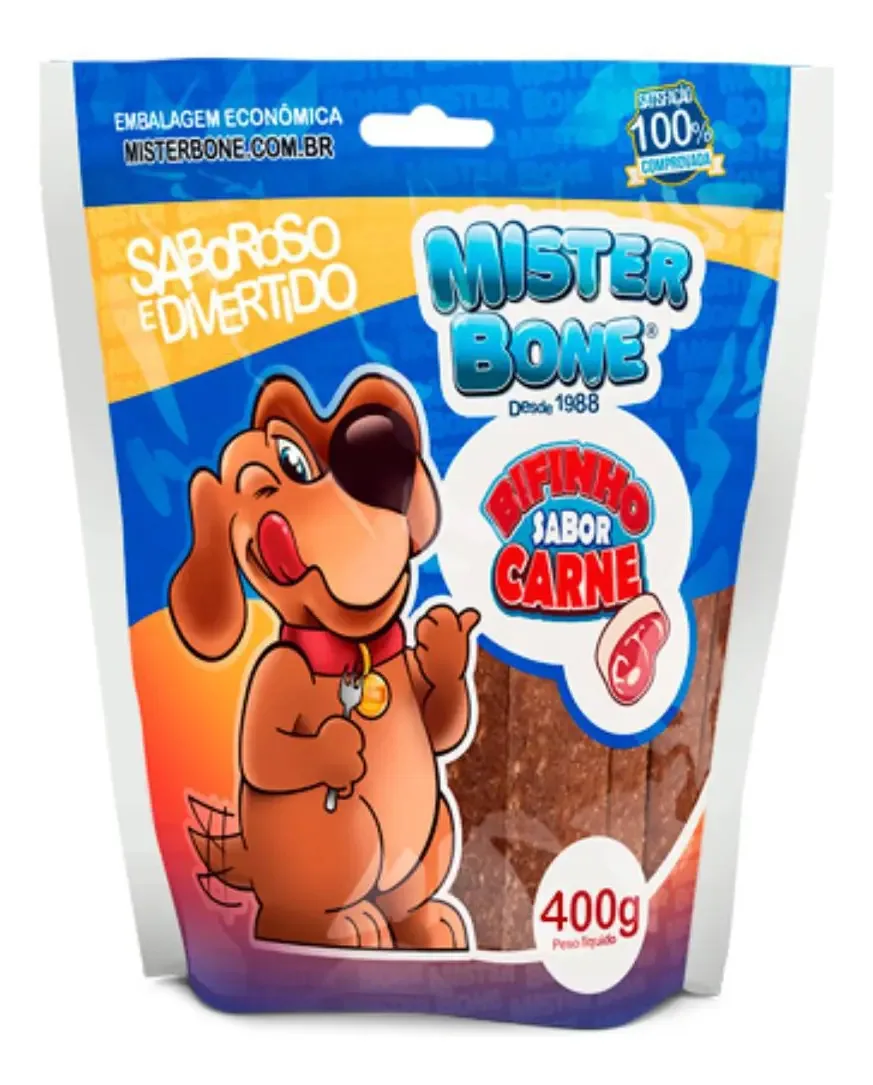 Bifinho Carne 500gr Mister Bone0.5