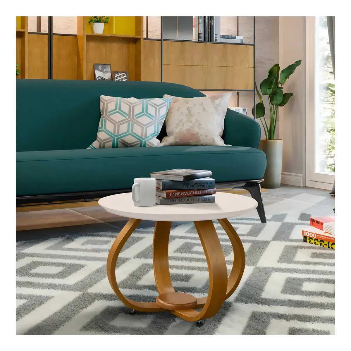 Mesa De Centro Inovare Nature/off White