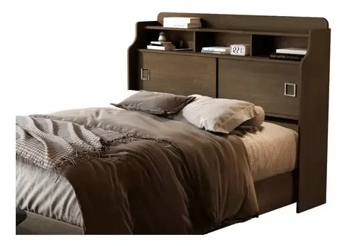 Cabeceira De Cama Queen Jessica - Chocolate