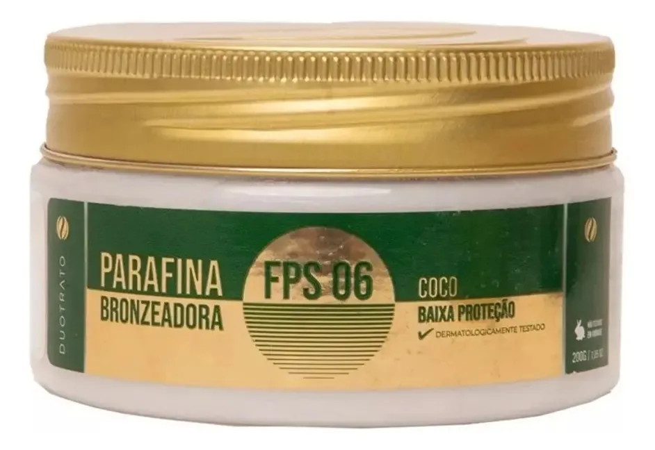 Creme De Parafina 150 G Coco Duotrato