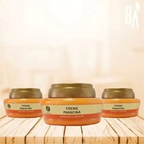 3 Parafina Ativadora Duotrato Cenoura E Urucum 150g