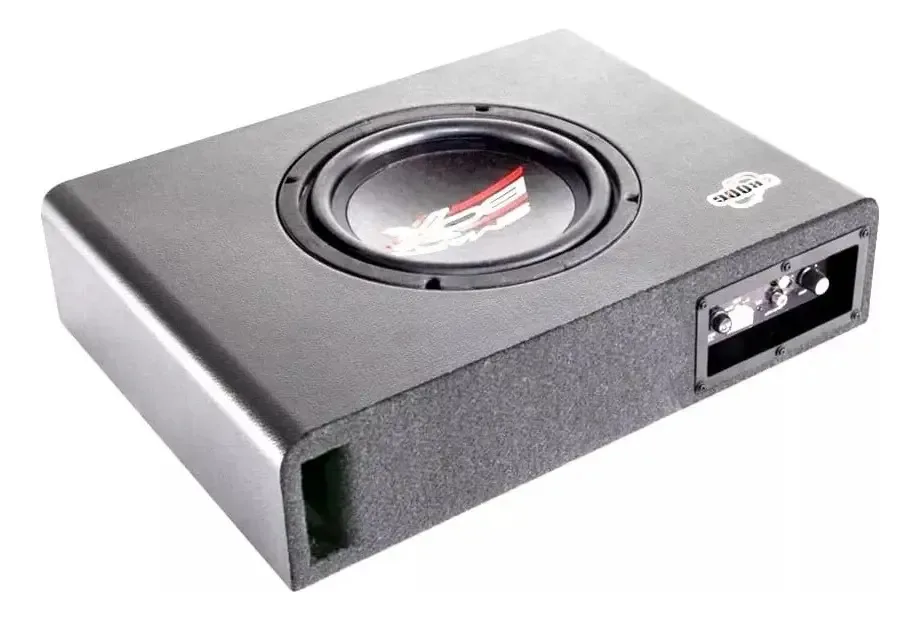 Caixa Amplificada Super Slim 200w Rms Embaixo Banco Carro