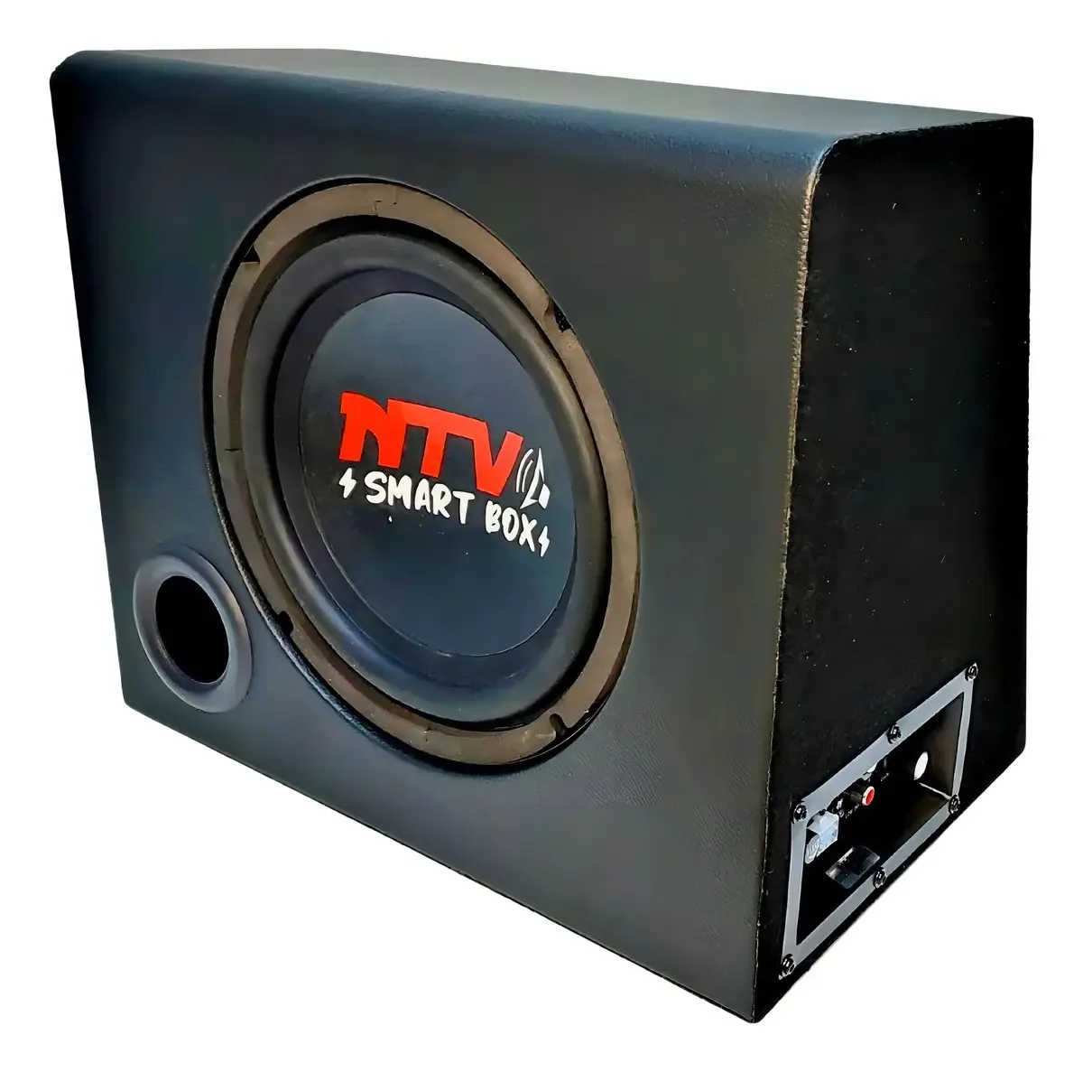 Caixa Som Amplificador Automotiva 8 Pólegadas Subwoofer 200w