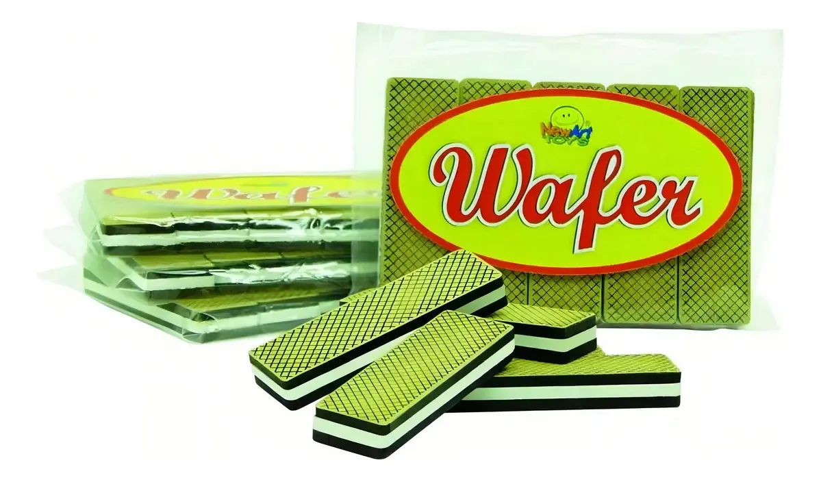 Coleção Comidinha Wafer 5 Peças