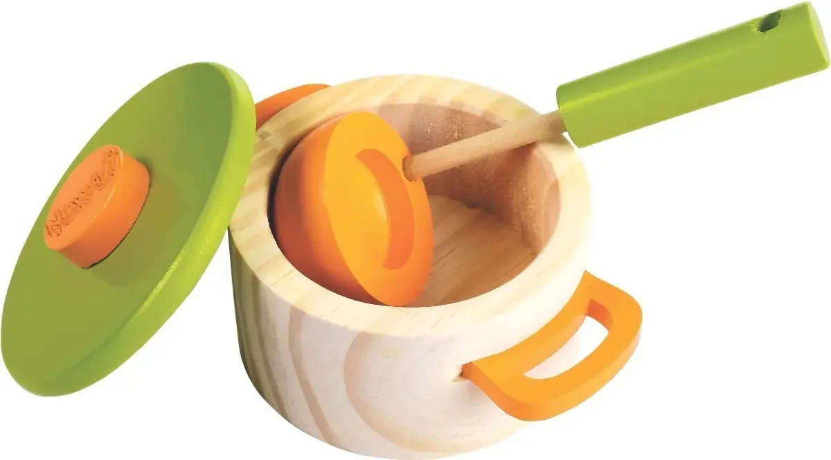 Coleção Comidinhas Panela Com Concha Infantil