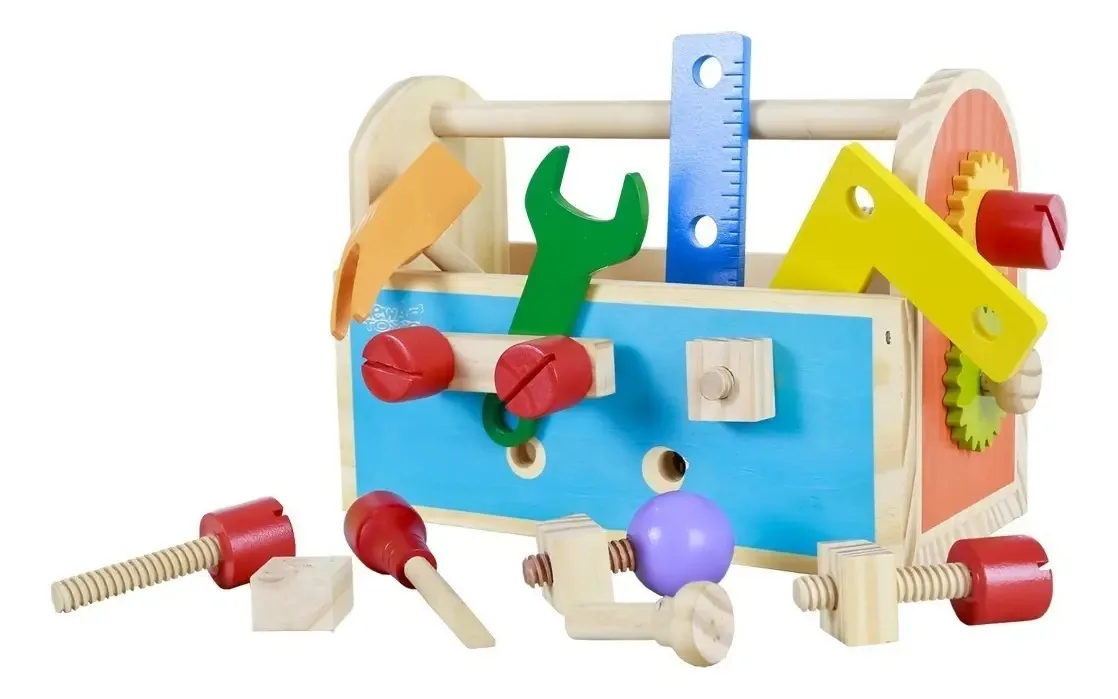 Caixa De Ferramentas Infantil - Brinquedo Educativo