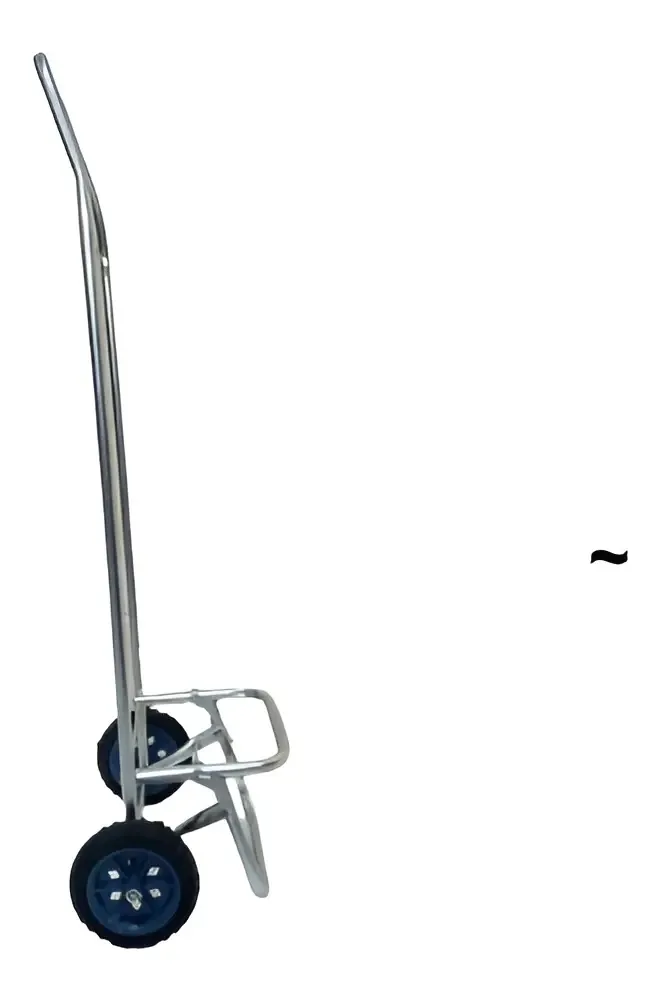 Carrinho de Feira Dobrável 2 Rodas 30L Carrinho de Compras Azul 30kg